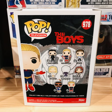 【USA直輸入】　POP!　The Boys　ザ　ボーイズ　ホームランダー　ポップ！　978　FUNKO　ファンコ　　フィギュア　ヴォート　ドラマ　アマプラ　 アントニー・スター