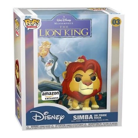 【USA直輸入】POP! DISNEY シンバ Simba ライオンキング 03 FUNKO ファンコ フィギュア アマゾン 限定品