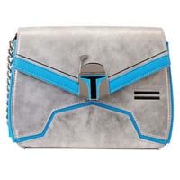 【USA直輸入】　ラウンジフライ　STARWARS　ジャンゴ　フェット　ショルダー　バッグ　スターウォーズ　LOUNGEFLY　ボバフェット