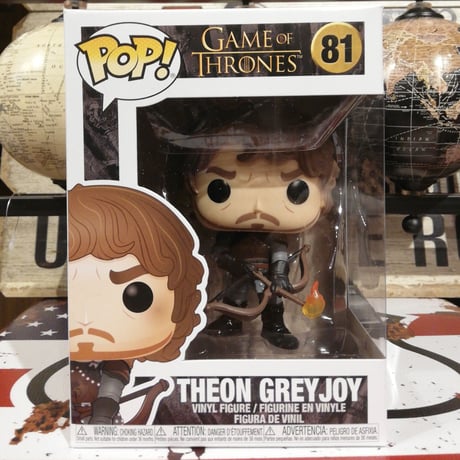 【USA直輸入】POP!　ゲームオブスローンズ　シオン・グレイジョイ　81　FUNKO　ファンコ　フィギュア　海外ドラマ　ゲーム・オブ・スローンズ　GOT  スターク家　グレイジョイ家