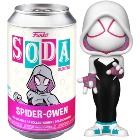 【USA直輸入】FUNKO　SODA　MARVEL　スパイダーマン アクロス　ザ　スパイダーバース 　グウェン　ステイシー　ポップ　フィギュア　ファンコ　ソーダ マーベル