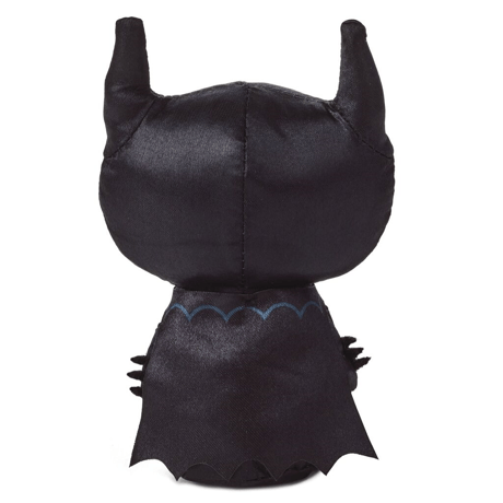 【USA直輸入】DC　バットマン　ダークナイト　ぬいぐるみ　光沢のあるスーツ　ブラック　ittybittys　約10ｃｍ　hallmark　ゴッサムシティ　ＤＣコミックス