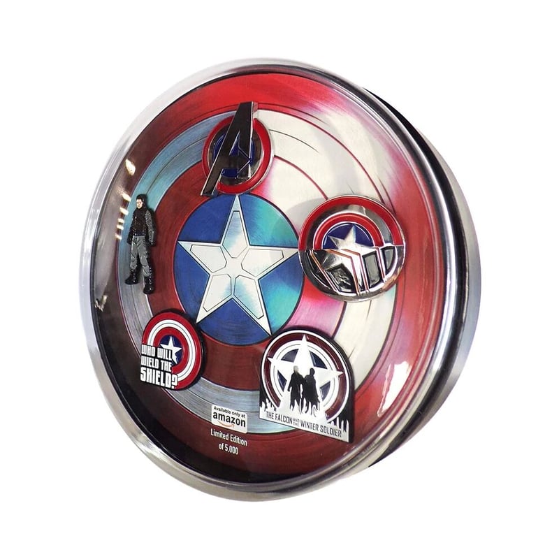 USA直輸入】MARVEL マーベル キャプテンアメリカ ピン バッチ 5 USA直輸入】MARVEL マーベル キャプテンアメリカ ピン バッチ 5