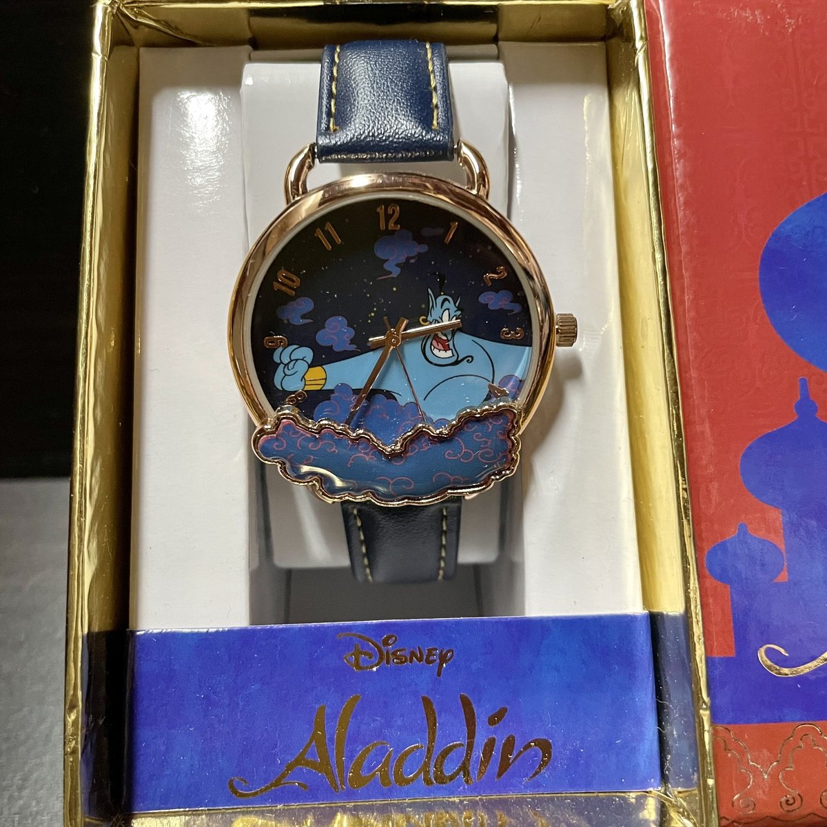 【USA直輸入】DISNEY　アラジン Aladdin　ジーニー Genie　腕時計　魔法のランプ　ディズニー