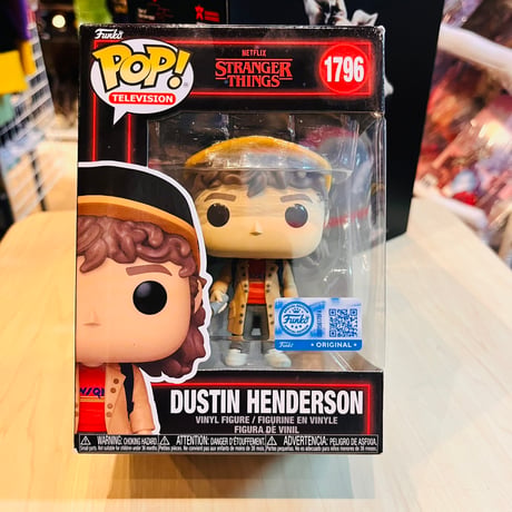 【USA直輸入】POP! ストレンジャーシングス　シーズン5　ダスティン　ヘンダーソン　1796　FUNKO　ファンコ　フィギュア　ネットフリックス　ネトフリ　ドラマ　ストシン
