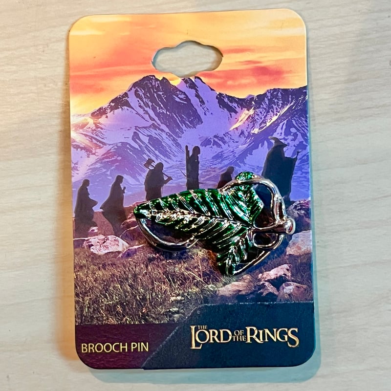 ロード・オブ・ザ・リング」リーフブローチ 【公式通販】