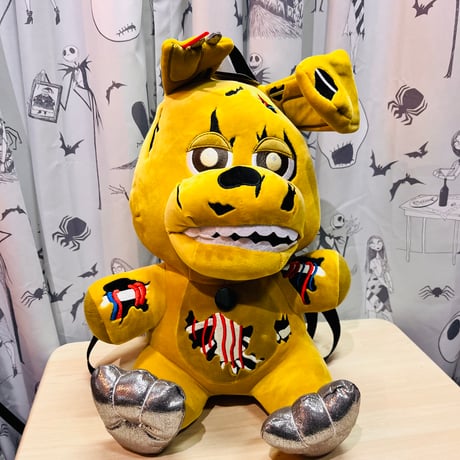 【USA直輸入】　ファイブ・ナイツ・アット・フレディース　　スプリングトラップ　ぬいぐるみ　バックパック　リュック　ウィリアム　アフトン　紫の男　 フナフ　FNAF  アニマトロニクス