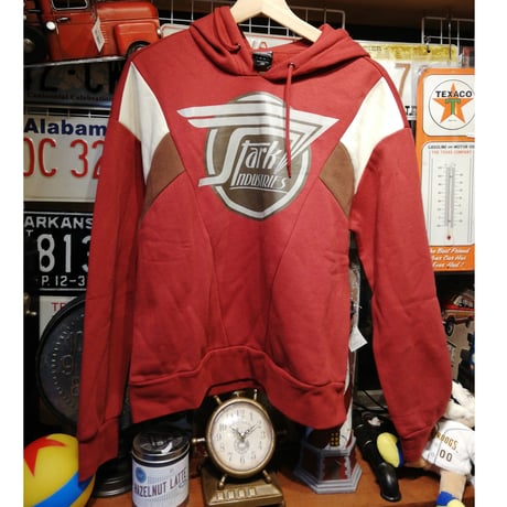【USA直輸入】MARVEL　マーベル　アイアンマン　スタークインダストリーズ　パーカー　アベンジャーズ　シールド　iron man フード　アパレル　長袖　スターク
