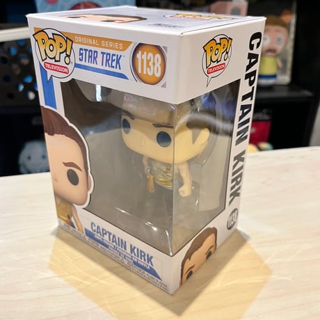 【USA直輸入】POP!　テレビジョン　STAR TREK　スタートレック　カーク　1138　FUNKO　ファンコ　フィギュア　スタトレ　ミラーミラー