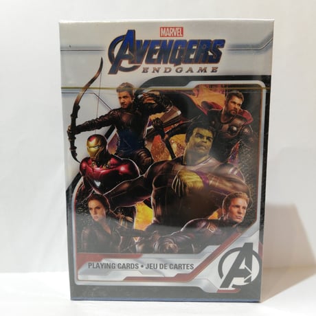 【ＵＳＡ直輸入】MARVEL　アベンジャーズ　エンドゲーム　映画　トランプ　プレイングカード　マーベル　キャプテンアメリカ　アイアンマン　ソー　ホークアイ　ハルク　ブラックウィドウ