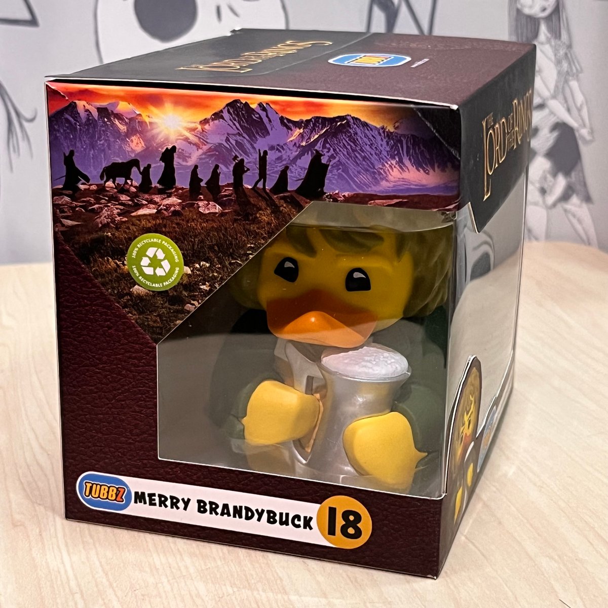 USA直輸入】 ロードオブザリング メリー コレクタブル ダック TUBBZ