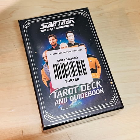 【USA直輸入】　新スタートレック　STAR TREK　タロットカード　占い　限定BOX　タロット　tarot 　占い師　デッキ  TNG