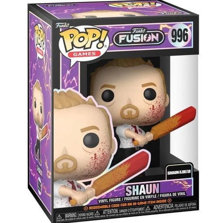 【USA直輸入】POP!　フュージョン　ショーン　オブ　ザ　デッド　996　FUNKO　ファンコ　ゲーム　GAME　サイモン　ペッグ　ニック　フロスト　エドガーライト