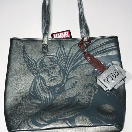 【USA直輸入】MARVEL　マイティ　ソー　トート　バッグ　LOUNGEFLY　ラウンジフライ　マーベル　ムジョルニア