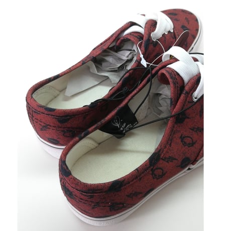 【USA直輸入】DC　フラッシュ　ロゴ　レッド　レディース　キャンバス　シューズ　靴　Flash　DCコミックス　ジャスティスリーグ　SHOES