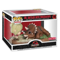 【USA直輸入】POP!　ジュラシックパーク　エリー サトラー 博士　トリケラトプス　1198　FUNKO　ファンコ　フィギュア　ジュラシック　パーク　限定品