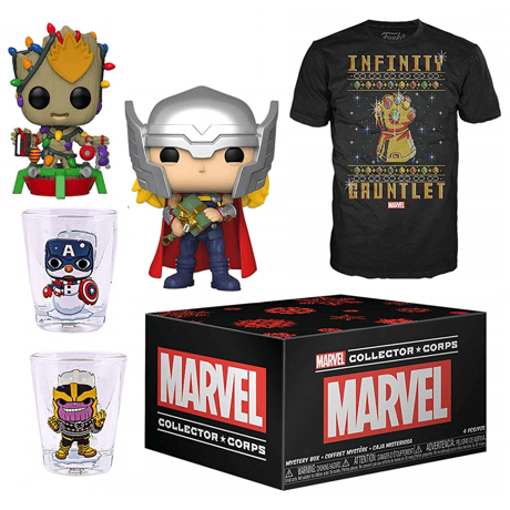 Funko Pop グルート&ヴィジョン&サノス&キャプテンマーベル Funko Pop グルート&ヴィジョン&サノス&キャプテンマーベル