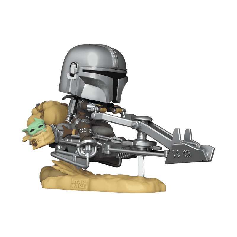 USA直輸入】 POP! Rides STARWARS マンダロリアン グローグ スピーダ
