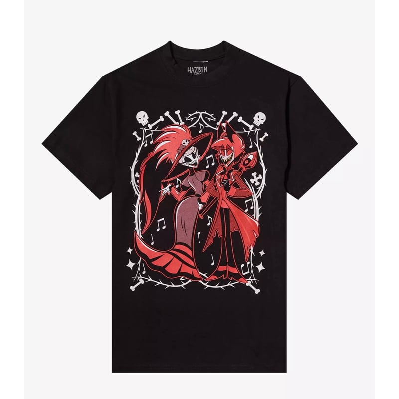 HAZBINHOTEL ハズビンホテル Tシャツ アラスター L Amazon.co.jp: アラスター HAZINHOTEL ハズビンホテル Tシャツ