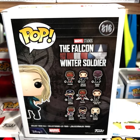 【USA直輸入】POP！ MARVEL 　シャロン　カーター　ファルコン＆ウィンターソルジャー　816　ポップ　フィギュア　FUNKO　ファンコ　マーベル　パワーブロガー