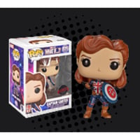 【USA直輸入】POP!　MARVEL　What If 　キャプテンカーター　CARTER　875　限定品 　FUNKO　ファンコ　フィギュア　マーベル　DISNEY+　ディズニープラス  　カーター