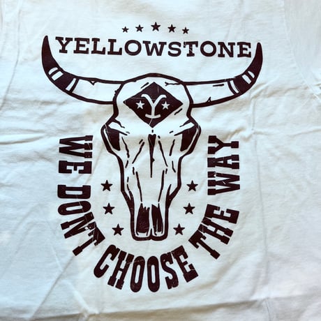 【USA直輸入】　　イエローストーン　Ｔシャツ　ドラマ　ロゴ　アメキャラ アメリカン　国定公園　インディアン