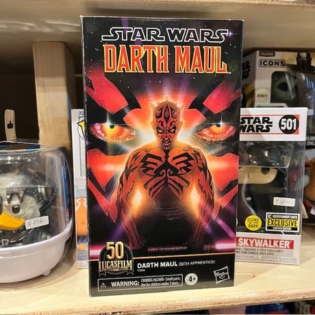 【USA直輸入】スターウォーズ　50ｔｈ　ブラックシリーズ　ダースモール　SITH APPRENTICE　アクション フィギュア　6インチ　STARWARS　Darth Maul