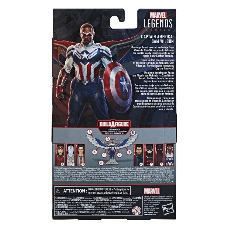 USA直輸入】※訳あり MARVEL キャプテンアメリカ ファルコン