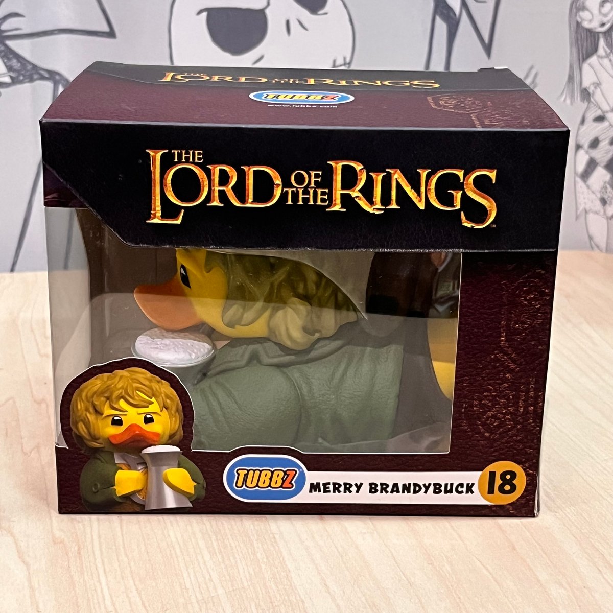 USA直輸入】 ロードオブザリング メリー コレクタブル ダック TUBBZ