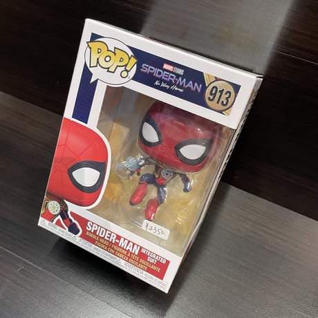 【USA直輸入】POP!　MARVEL　スパイダーマン　ノーウェイホーム　インテグレイテッド　スーツ　913　FUNKO　ファンコ　フィギュア　マーベル　映画 トム ホランド