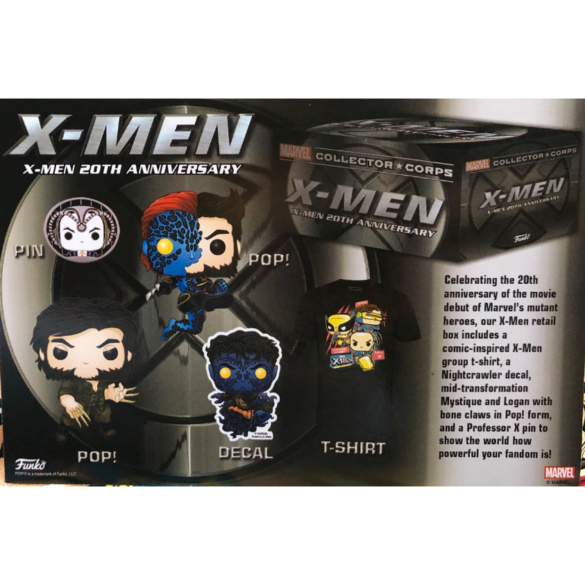 USA直輸入】MARVEL FUNKO マーベル コレクターコープス X-Men 20thア...