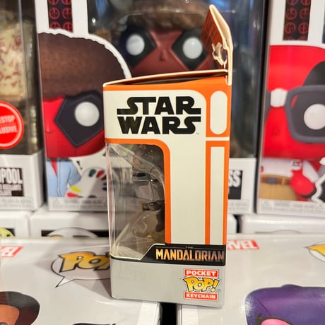 【USA直輸入】ポケットPOP!　キーチェーン　STAR WARS　マンダロリアン　ジェットパック　キーホルダー　ＦＵＮＫＯ　ディズニー 　スターウォーズ　ジェダイ　フォース  　マンドー