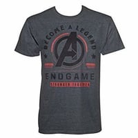 【USA直輸入】MARVEL　アベンジャーズ　エンドゲーム　BECOME A LEGEND　ロゴ　Ｔシャツ　Sサイズ　マーベル　映画　MCU　チームスーツ　レジェンド　キャプテンアメリカ