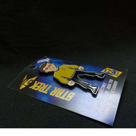 【ＵＳＡ直輸入】スタートレック　チェコフ　ピンズ　スタトレ  Star Trek　ピン　Chekov　デフォルメ　Pin