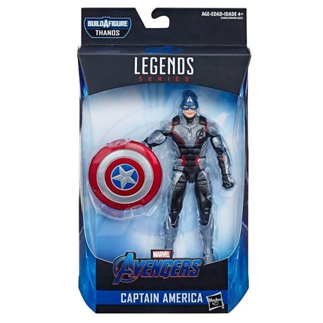 【USA直輸入】MARVEL　マーベル レジェンド シリーズ　キャプテンアメリカ　量子スーツ　チームスーツ　アクションフィギュア　6インチ　Legends  Series　アベンジャーズ　エンドゲーム