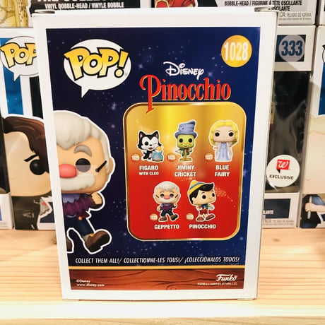 【USA直輸入】POP!　Disney　ピノキオ　ゼペット　1028　FUNKO　ファンコ　フィギュア　星に願いを　PINOCCHIO
