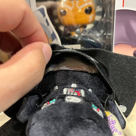 【USA直輸入】スターウォーズ　ダースベイダー 　マスク　着脱可能　ぬいぐるみ　ittybittys　STARWARS　約10ｃｍ　hallmark　ヘイデン　クリステンセン  　シス