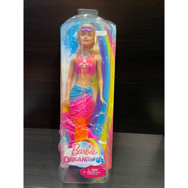 USA直輸入】barbie バービー レインボー マーメイド ブロンド 人形