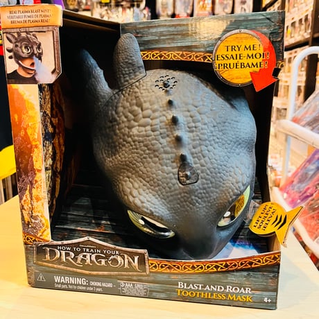 【USA直輸入】　　ドリームワークス　ヒックとドラゴン　トゥース　トーキング 　キッズ　マスク 　ライトアップ　可動式　フィギュア　バイキング　DW  トゥースレス