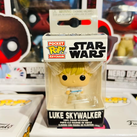 【USA直輸入】ポケットPOP!　キーチェーン　STAR WARS　ルーク　キーホルダー　ＦＵＮＫＯ　ディズニー 　スターウォーズ　ジェダイ　マスター  スカイウォーカー