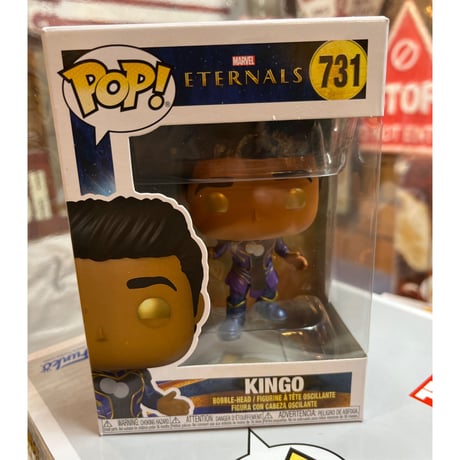 【USA直輸入】POP!　MARVEL　エターナルズ　キンゴ　731　FUNKO　ファンコ　フィギュア　マーベル　映画　eternals