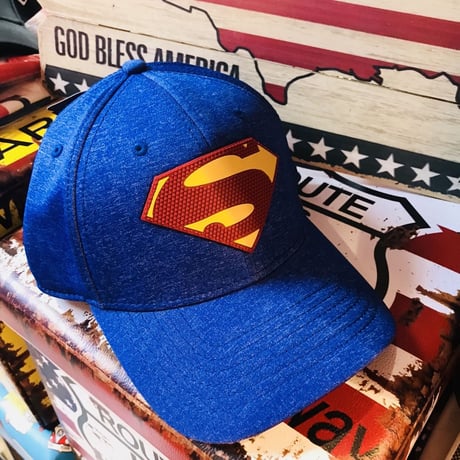 【USA直輸入】DC　スーパーマン　ロゴ　　ダッド　ハット　キャップ　帽子　ベースボールキャップ　　DCコミックス