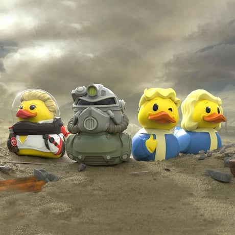【USA直輸入】　FALLOUT　フォールアウト　 ヌカコーラ　ピンナップガール　コレクタブル　ダック　TUBBZ　フィギュア　映画　movie　あひる　GAME ラバーダック 　 ゲーム　アヒル