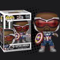【AUS直輸入】POP!　MARVEL 　ファルコン＆ウィンターソルジャー　キャプテンアメリカ　818　限定品 　FUNKO　ファンコ　フィギュア　マーベル　バッキー　ファルコン