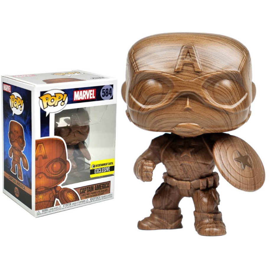 USA直輸入】POP! MARVEL キャプテンアメリカ Wood Deco 木目調Ve USA直輸入】POP! MARVEL キャプテンアメリカ Wood Deco 木目調Ve