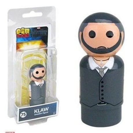 【USA直輸入】MARVEL　Pin Mate　ピン メイト　木製 フィギュア　ブラックパンサー　Black Panther　ユリシーズ・クロウ　75　2インチ　マーベル　フィギュア　ピンメイト