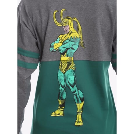 【USA直輸入】MARVEL　ロキ　パーカー　薄着　LOKI　ＴＨＯＲ　ソー　マーベル　衣類