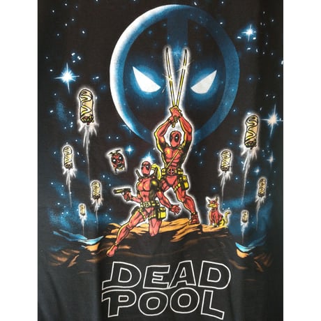 【USA直輸入】MARVEL　デッドプール　有名な映画ポスター風　Tシャツ　マーベル deadpool