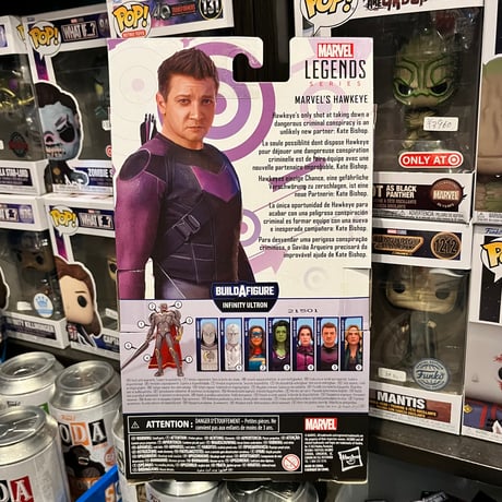 【USA直輸入】MARVEL　マーベル レジェンド シリーズ　ホークアイ　アクションフィギュア　6インチ　Legends  Series　　HAWKEYE　アベンジャーズ　エンドゲーム