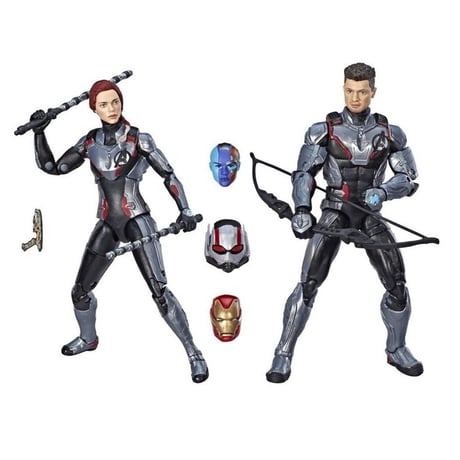 【USA直輸入】MARVEL　マーベル レジェンド シリーズ　ブラックウィドウ ＆ ホークアイ　アベンジャーズ　インフィニティウォー　6インチ アクション　フィギュア　Legends　アイアンマン